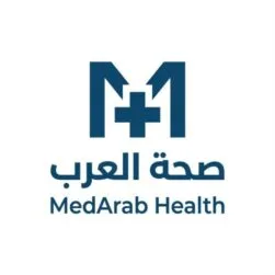 arab health logo – arabic medical and health awareness platform