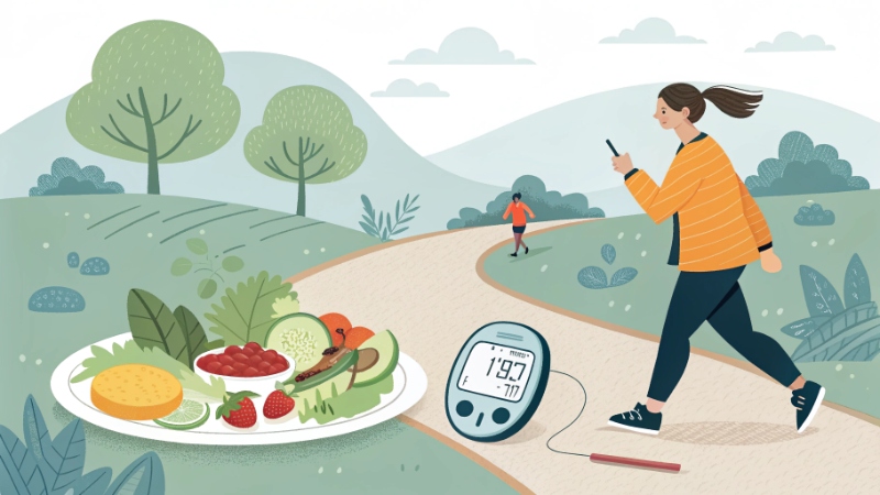 نمط الحياة الصحي لمرضى السكري