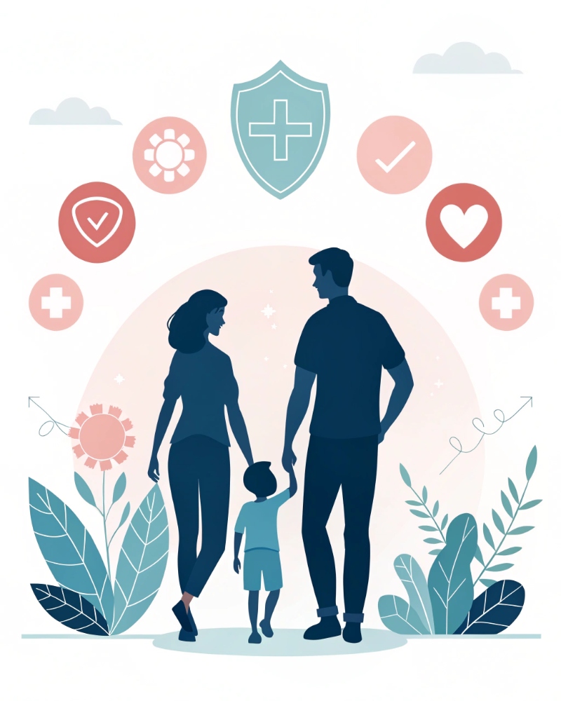 family health medical website header