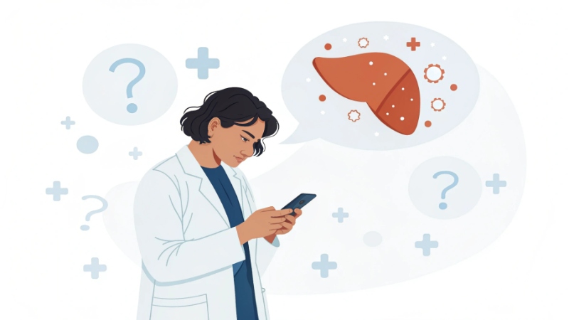 خرافة التشخيص الذاتي للكبد والأخطاء الشائعة