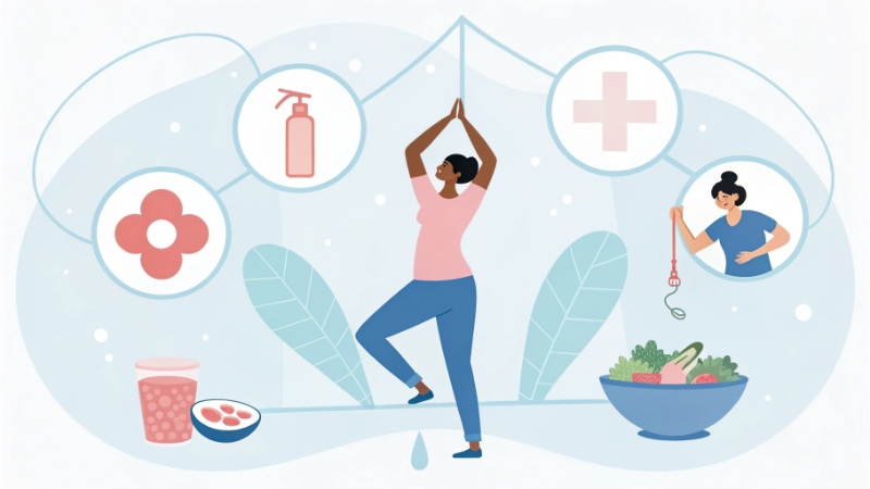 عادات صحية تساعد في الوقاية من الالتهابات المهبلية المتكررة