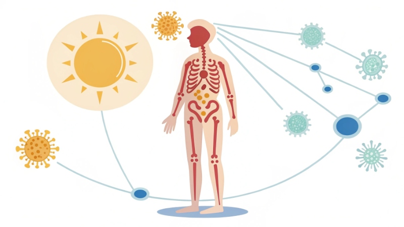 دور فيتامين د في دعم العظام والمناعة