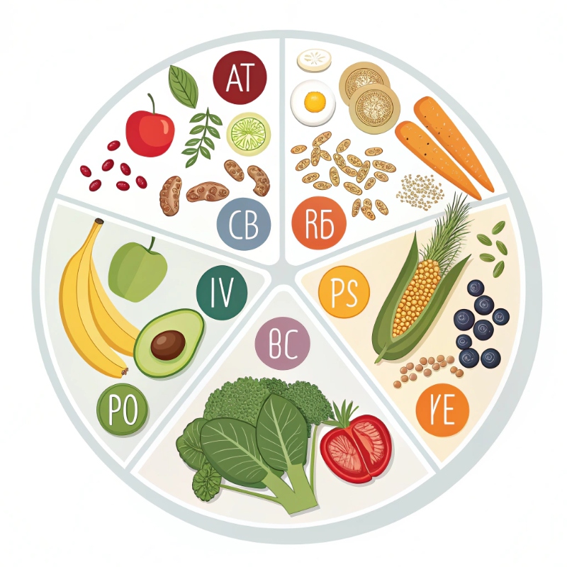 vitamins nutrition health section