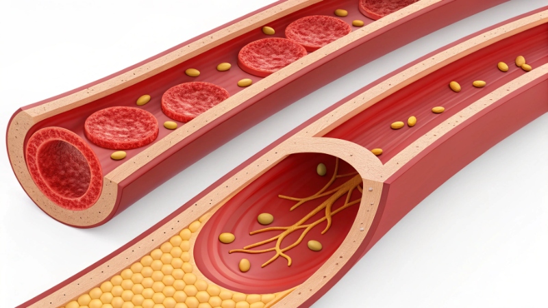 مقارنة بين الكوليسترول الضار LDL والكوليسترول النافع HDL وتأثيرهما على الجسم