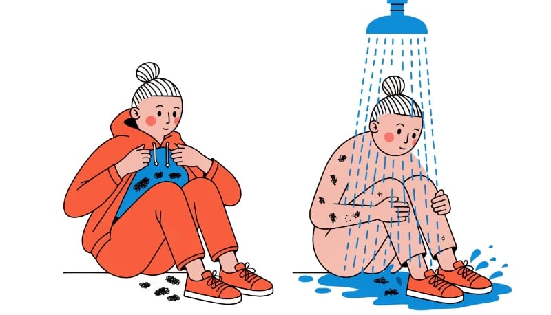 خطوات إزالة التلوث الإشعاعي