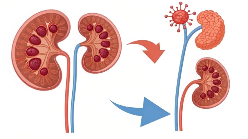 مضاعفات التهاب المسالك البولية