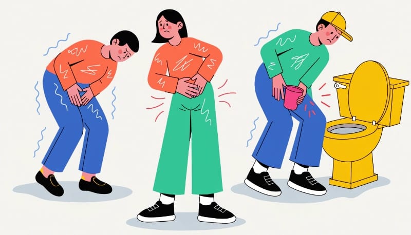 أعراض التهاب المسالك البولية