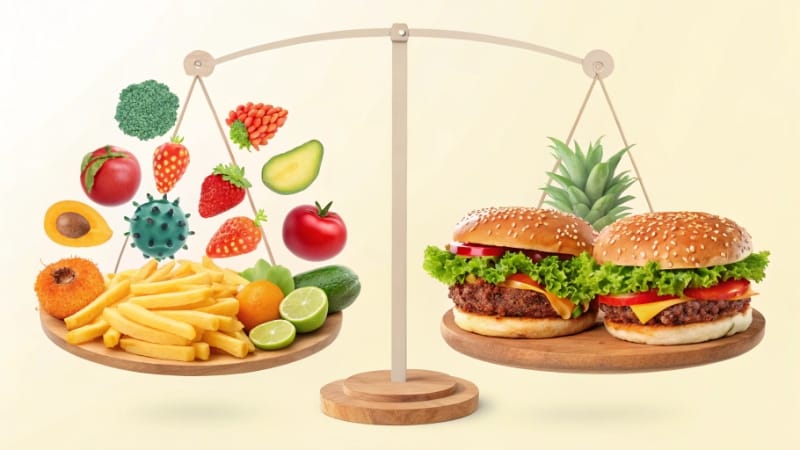 التغذية الصحية والمناعة