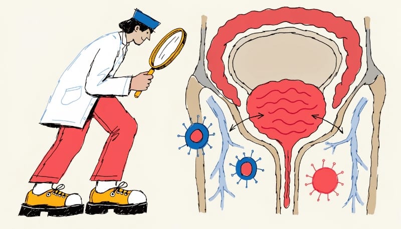 تشخيص التهاب البروستاتا